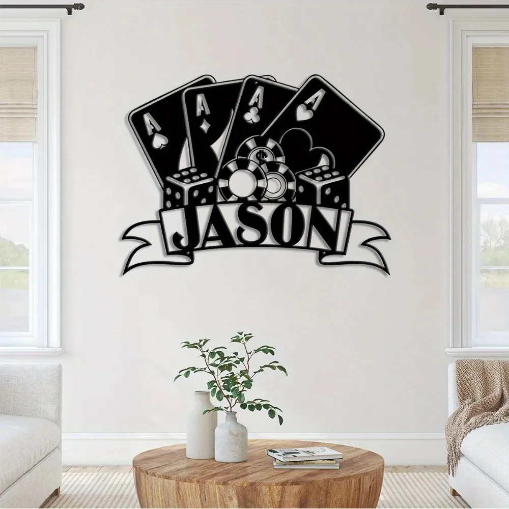 CIFbuy 2D Flat Custom Horse Metal Sign Personalized Name Plaque Unique Gift For Horse Lover Home Garden Patio Decor