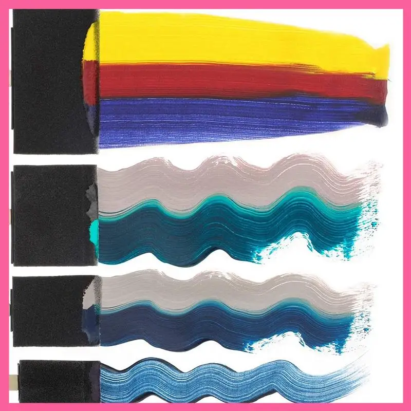 

HOT-20 шт. Набор кистей для рисования из пенопласта с деревянной ручкой — легкий, прочный, очень подходит для акрила