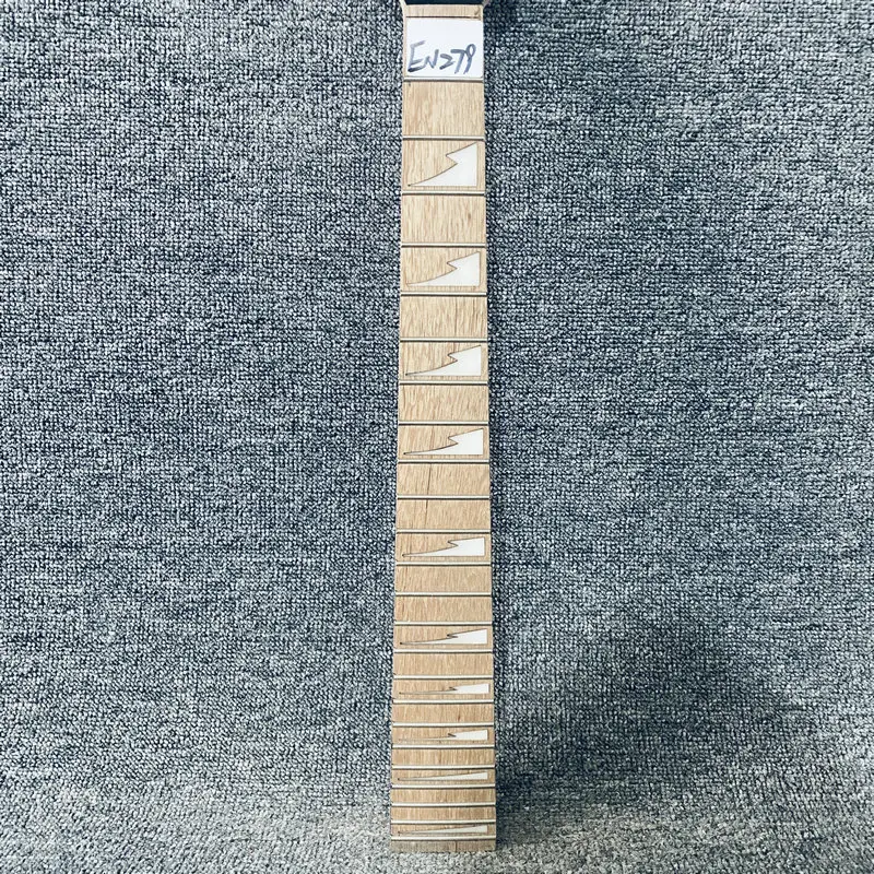 EN279   Unfinished Original Ibanez Left Hand Electric Guitar Neck 24 Frets 564MM Short Scales Length for DIY Replace  MINI Size