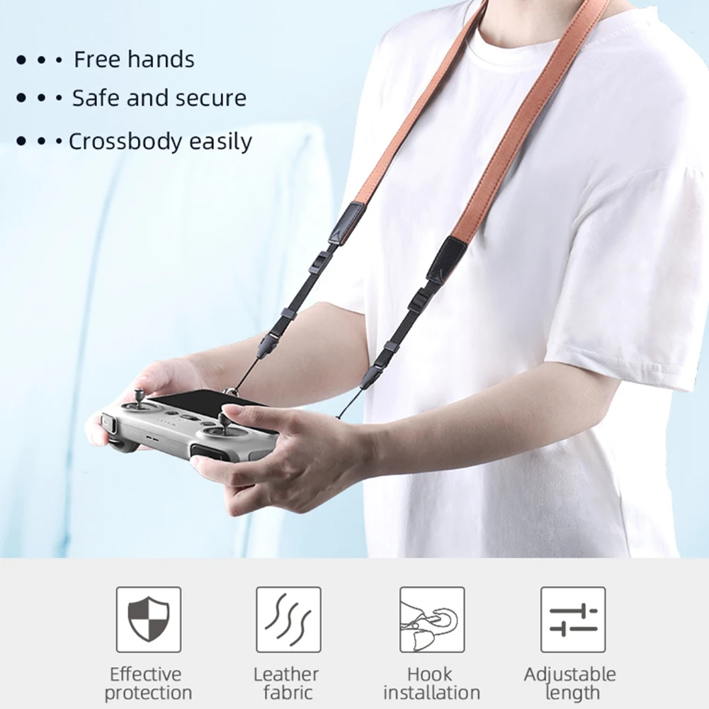 For Mini 3 Pro Lanyard Neck Strap Remote Controller Hanging Straps Shoulder Strap Drone RC