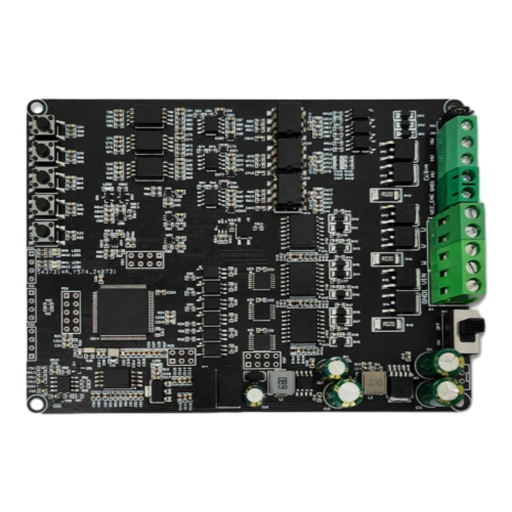 

STM32 FOC Плата управления бесщеточным двигателем постоянного тока Плата сбора данных изоляции тока и напряжения BLDC Драйвер бесщеточного двигателя с зале