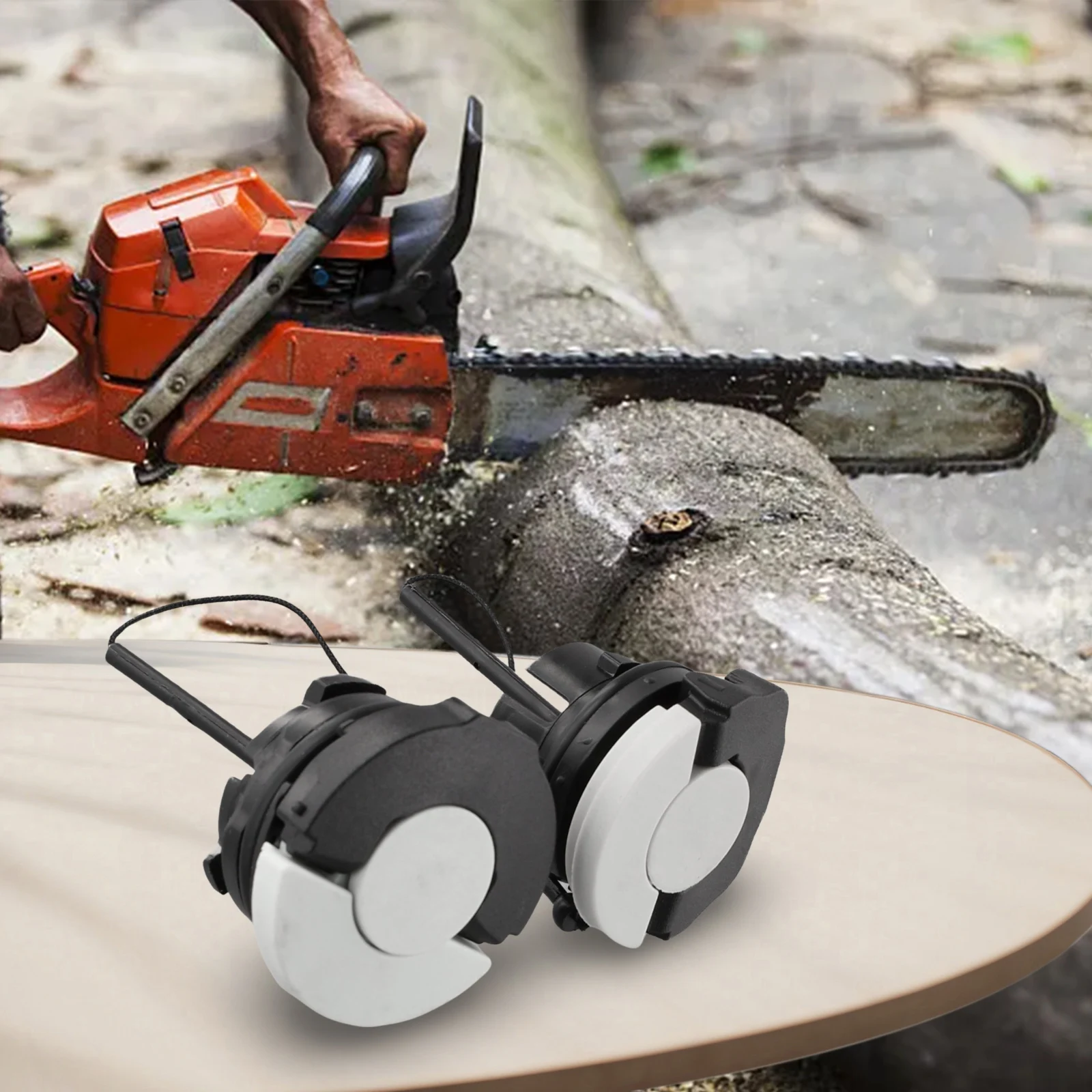 Fuel Filler Cap and Oil Tank Cap for 200 210 230 250 260 For Chainsaws 2 Piece Set for Reliable Fluid Containment