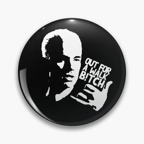 بافي سبايك خارج للمشي تصميم لينة زر دبوس عاشق قبعة معدنية مجوهرات شارة طوق مضحك لطيف ديكور الإبداعية الكرتون