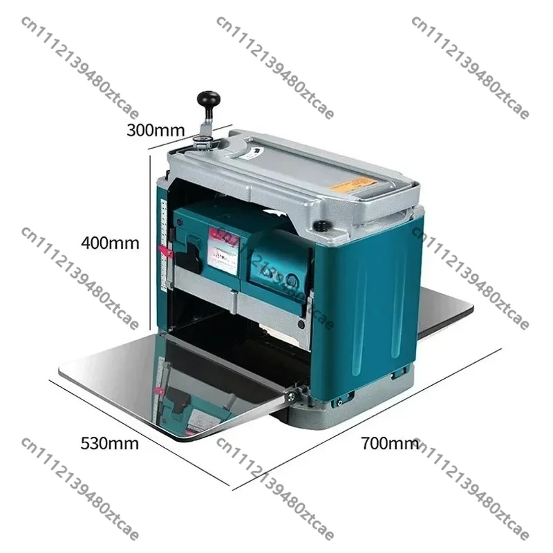 

12 Inch Multifunctional Woodworking Table Planer, Single-sided High PowerElectricPlanerPortableHouseholdWoodProcessingPower Tool