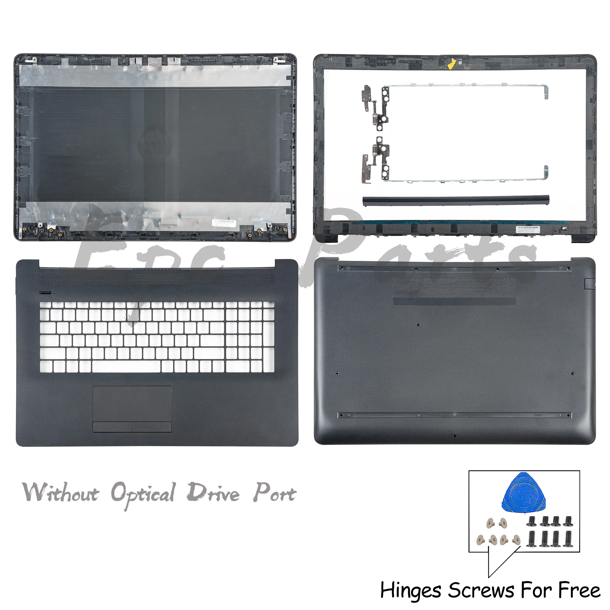 전면 베젤 팜레스트 하단 경첩 교체, Epc 부품 L48403, 17-CA 17-BY 17G-CR 17Q-CS 470 G7 TPN-L133 LCD 후면 커버