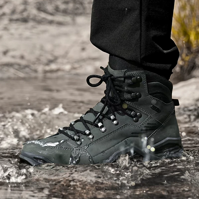 Original Brand Mountain Shoes Men Professional Trekking Sneakers Size 39-45 Waterproof Hiking Men Sneakers Outdoor Walking Shoes