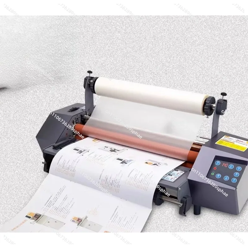 Adjustable speed laminating machine Fully automatic A4/A3 small advertising single electric laminating machine