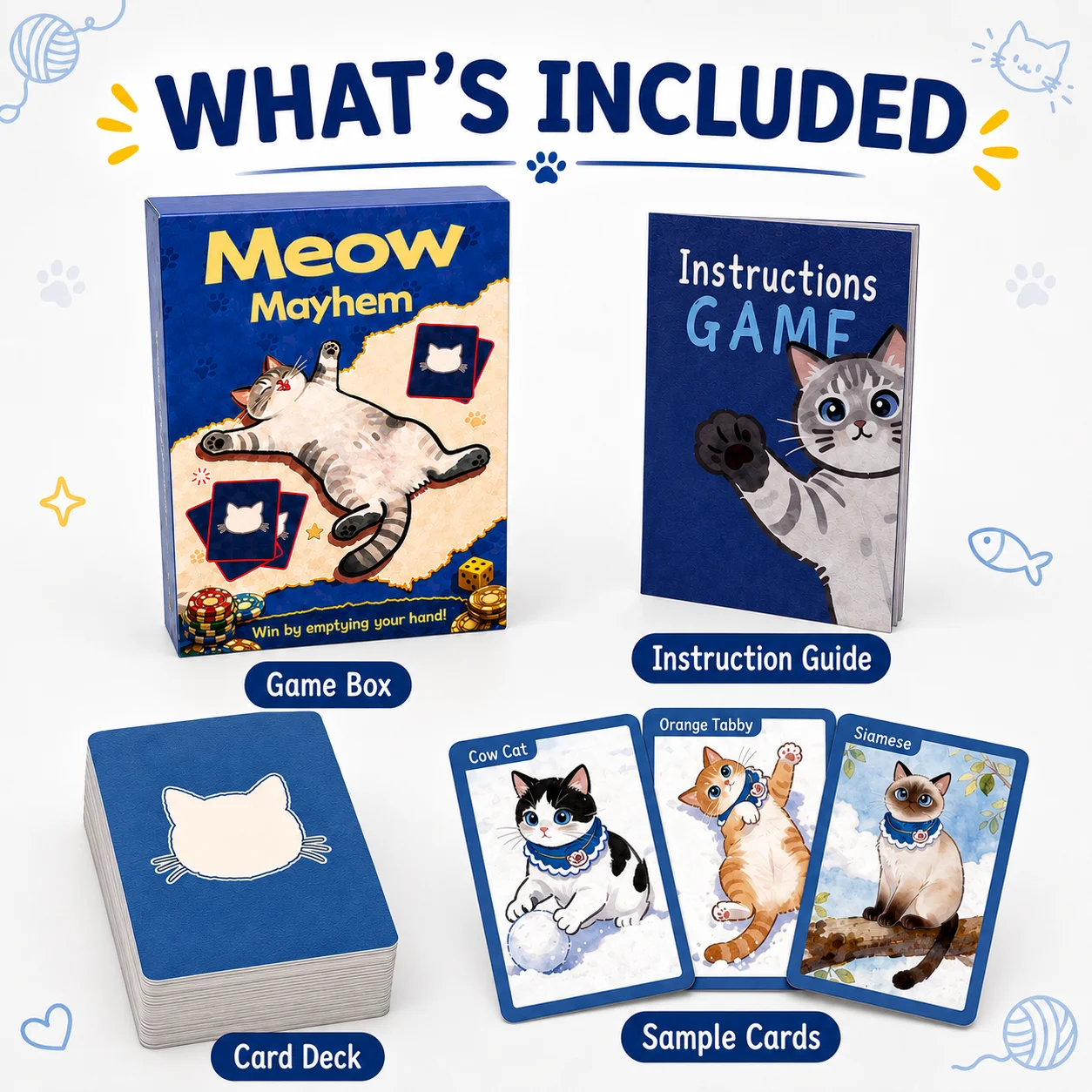 2'li Kart Oyunu Seti, Kedi Eşl - Quick Games Party incelemesi ve fiyatı