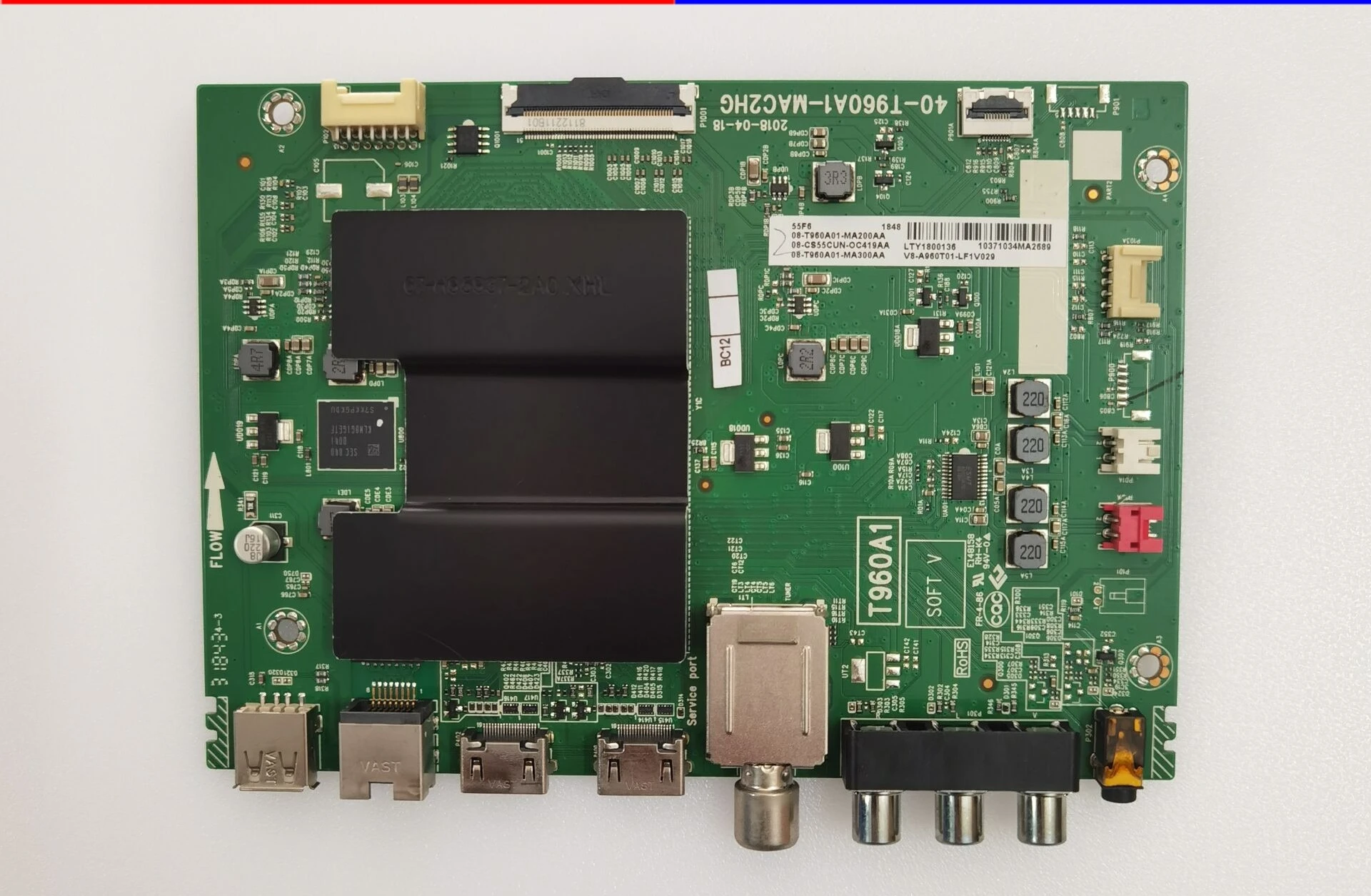 

Оригинальная материнская плата 50/55/65L2/F6 65F6 65A730U 40-T960A1-MAC2HG/MAD