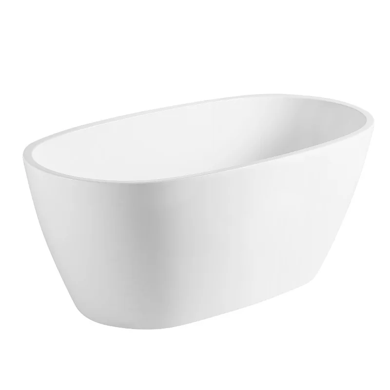 New simple household small apartment bathroom acrylic bathtub B & B independent adult deep bubble pool