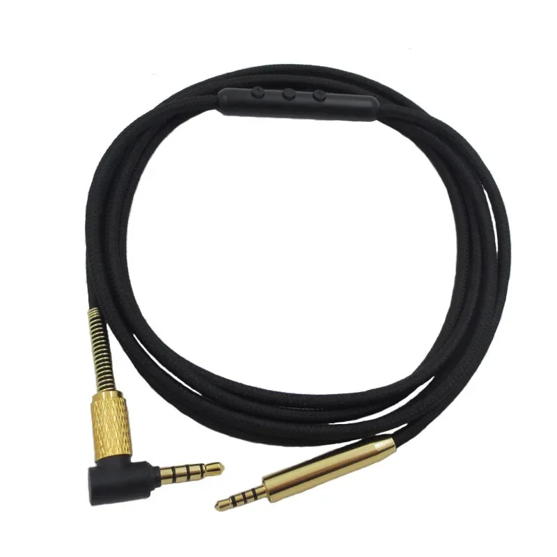 AKG Y40 Y50 Y45 용 교체 오디오 케이블, 크리에이티브 LIVE2 JBL S700, 보스 QC25 OE2 QC35 헤드폰