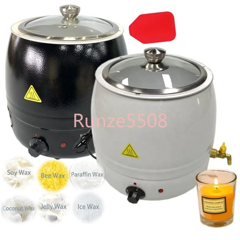 Electric Melting Candle Wax Melter Contact Customer Service for Freight Large Size Stainless Steel Candle Making Kit Machine