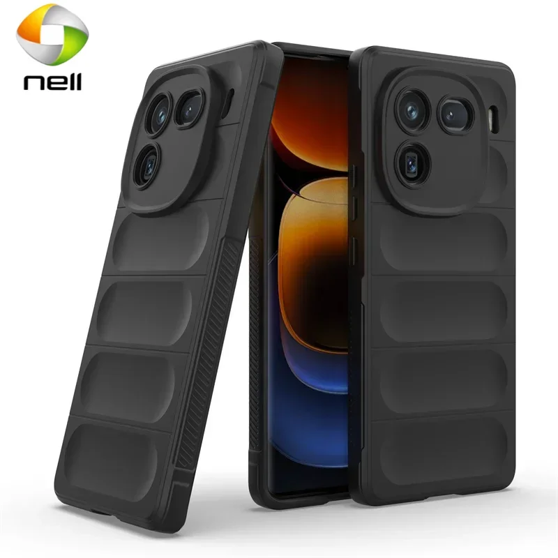 

For IQOO 12 Pro Case For IQOO 12 Pro Cover Funda Shell Multicolor Soft Silicone TPU Protective Phone Bumper IQOO 12 Pro
