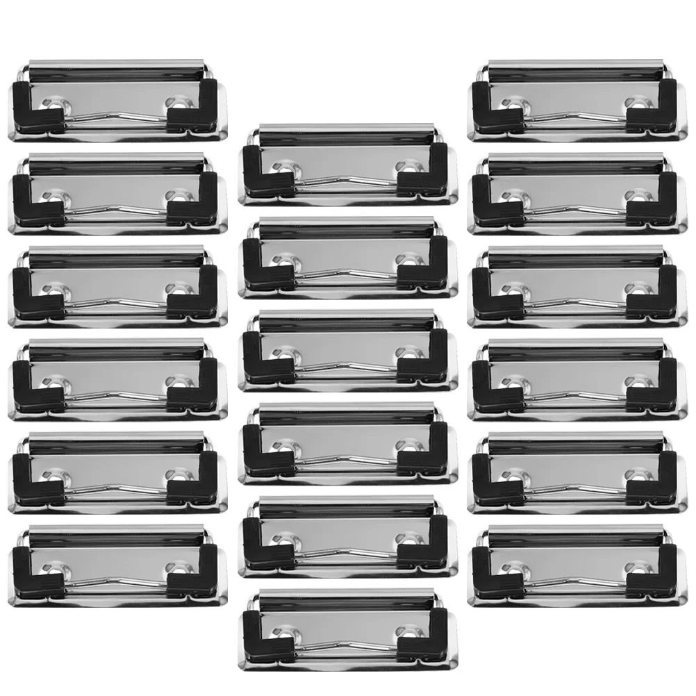 18Pcs Premium Metal Binder Clips Large Capacity Paper Clamps for Folders Reports Projects Office School Stationery Use