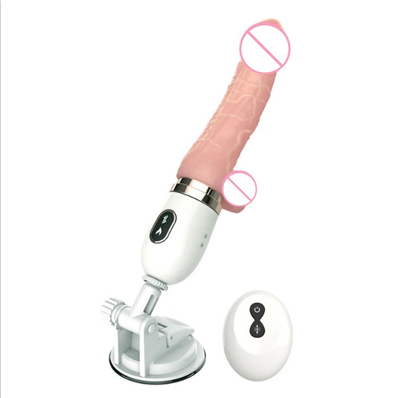 Sex Machine Telescopic Dildo Vibrator Automatic Up Down Massager G Spot Thrusting Retractable Vaginal Big Size Toys for Women