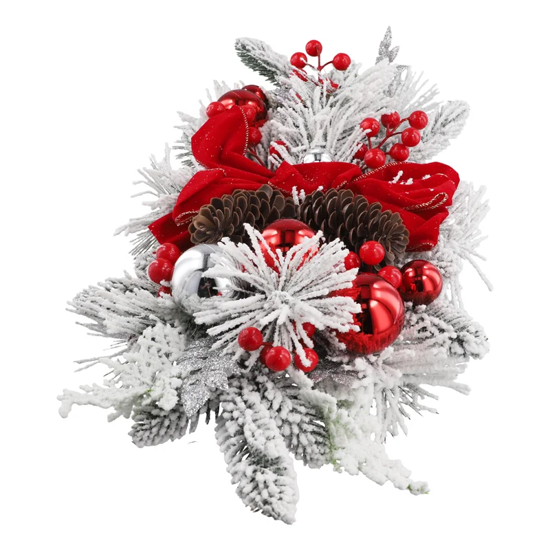 

Рождественская гирлянда A43T, лестничная рождественская гирлянда для лестниц, дверей, камина, окна, наружного домашнего рождественского декора 60X30 см