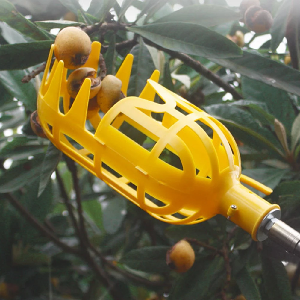 

1Pcs Fruit Picker Tool Sturdy Reliable Attachment for Non-Damaging Fruit Harvesting Suitable for Arbutus Pear Peach - Garden