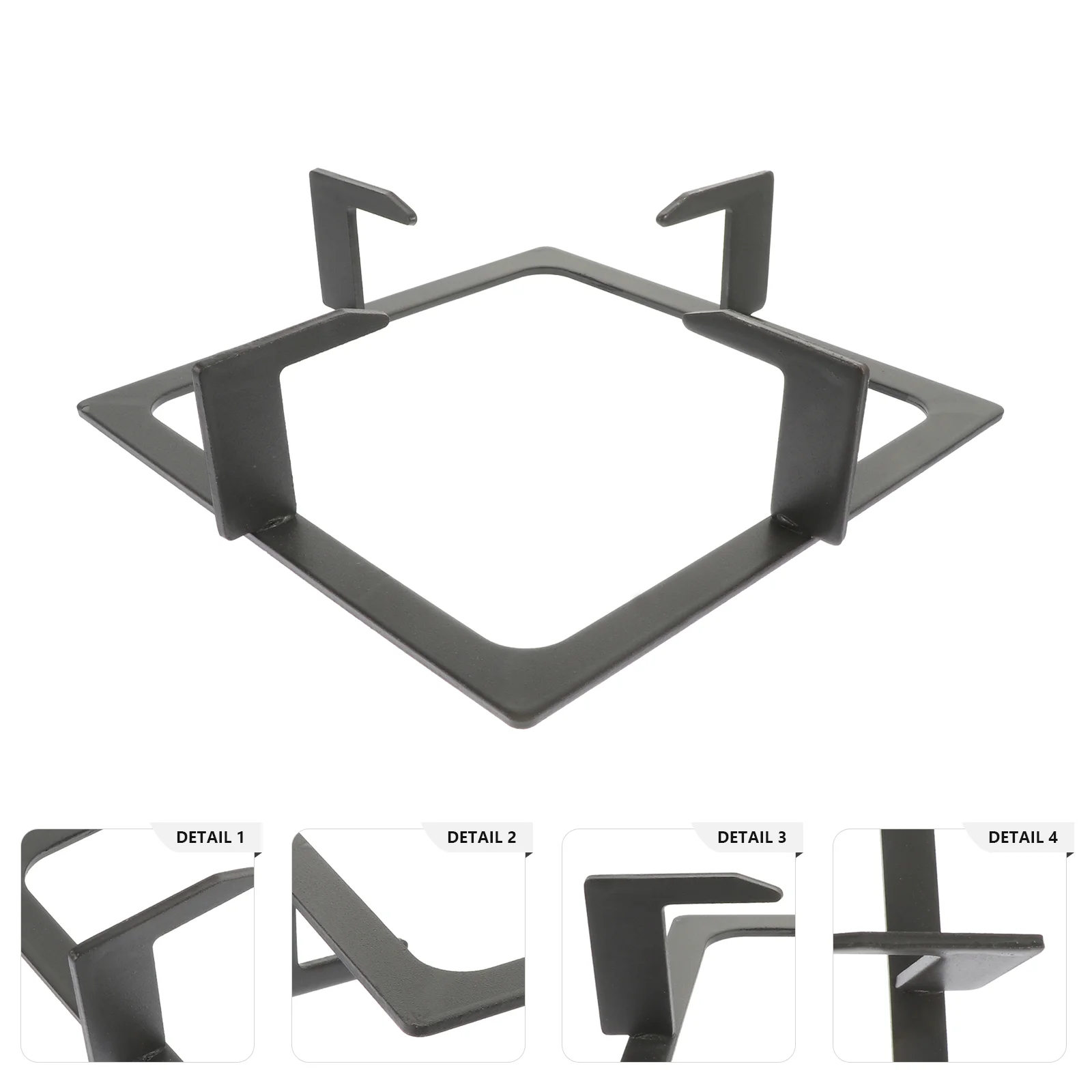 Gas Stove Bracket Kitchen Gadgets Utensil Holder Universal Furnace Accessory Cast Iron