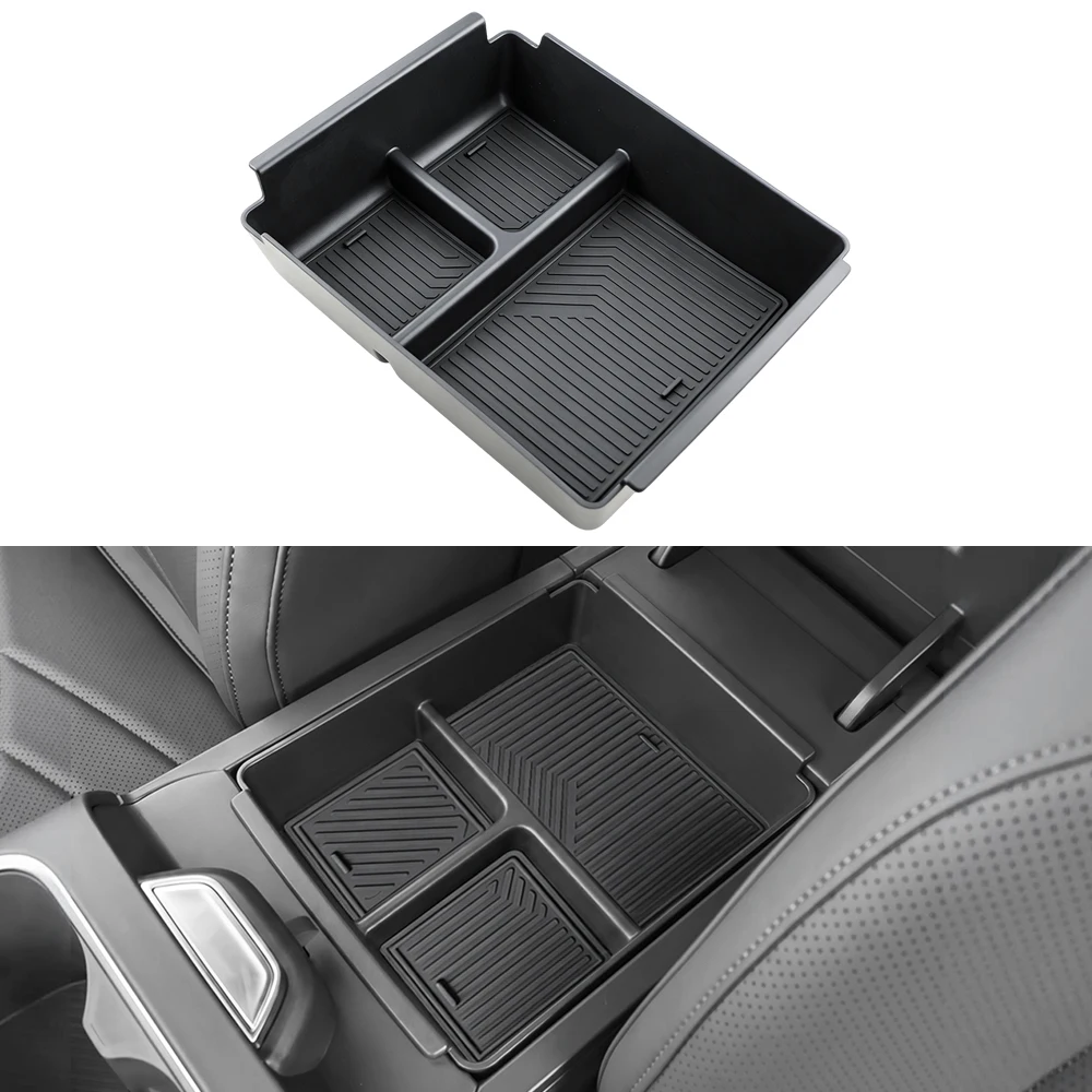 Car Central Armrest Box Storage Box For Geely Starray EX5 Galaxy Starship 7 EM-i 2026 Console Organizer Tray Plate Container