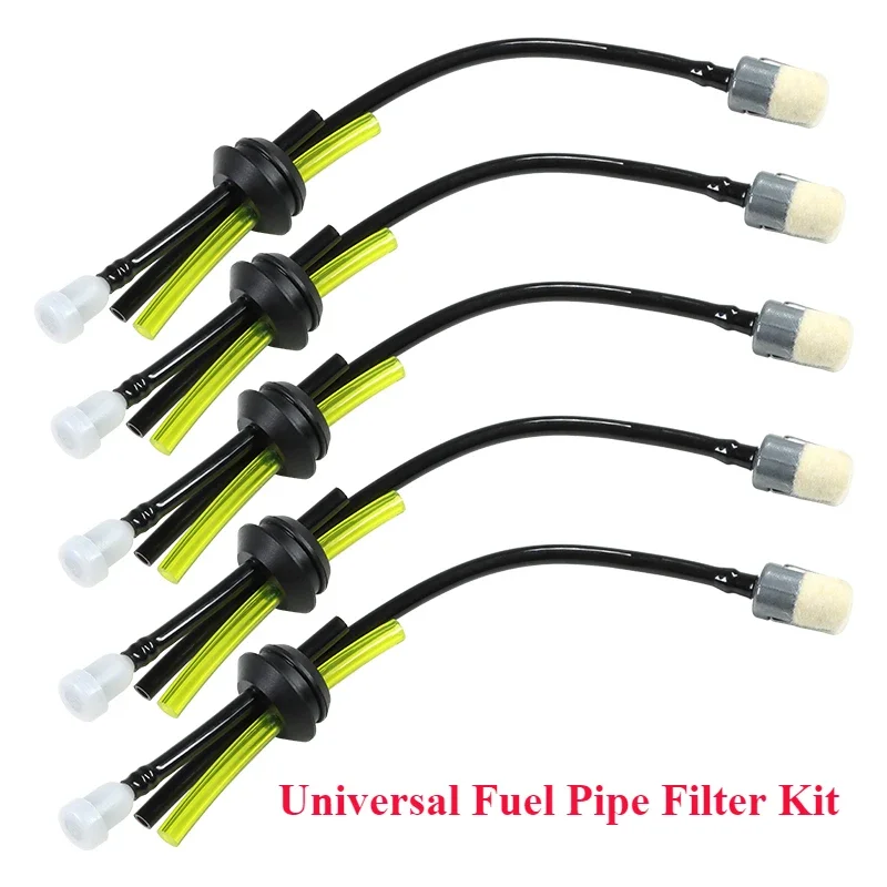 

Universal Fuel Pipe Filter Kit Grass Trimmer Tool Parts for Mower Primers Fuel Hose Garden Tool Parts Brush Cutter Strimmer Lawn