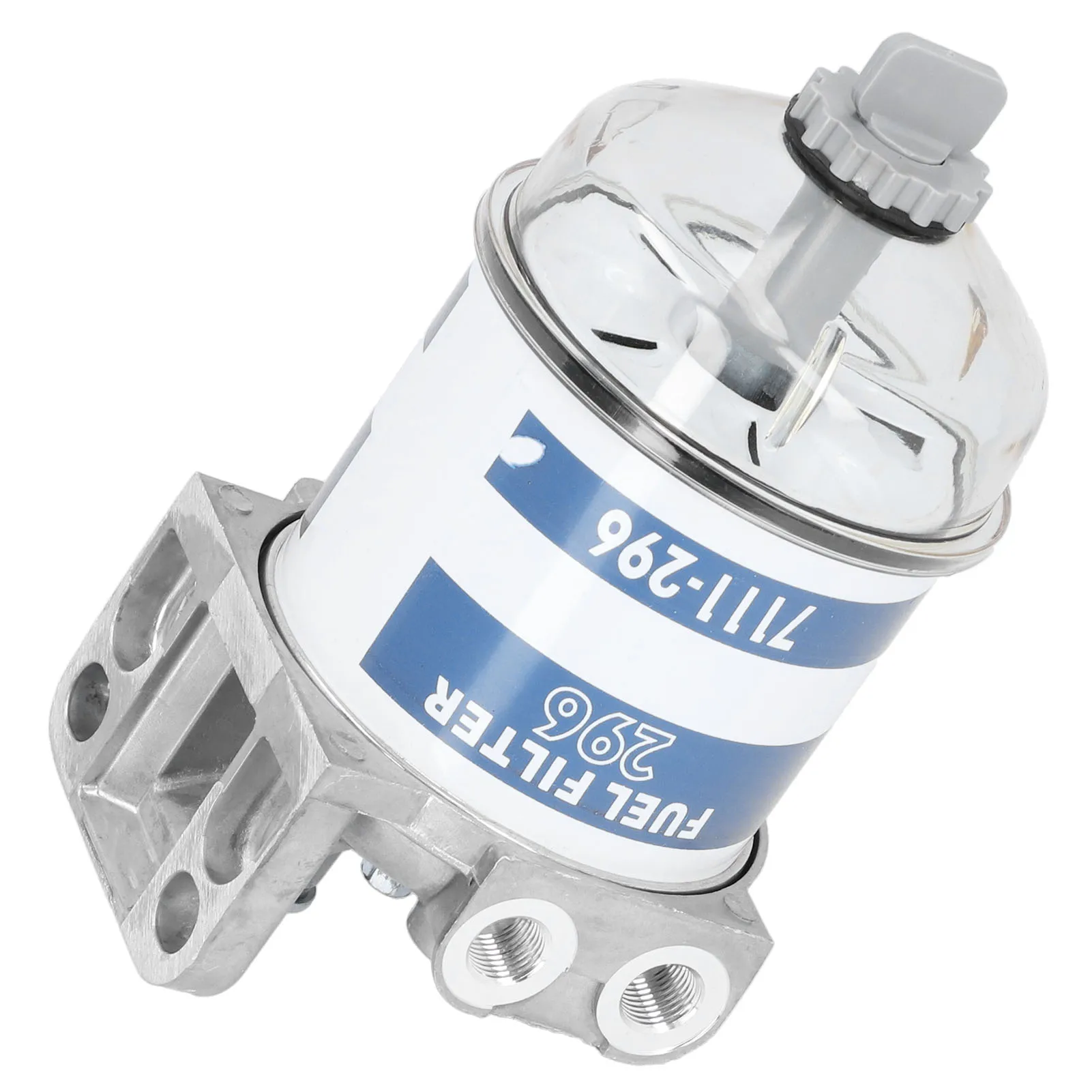 Fuel Filter Assembly 7111‑296 Replacement Fit for Massey Ferguson 133 135 140 145 165 168 175 178 2656615 Fuel Filter Assembly