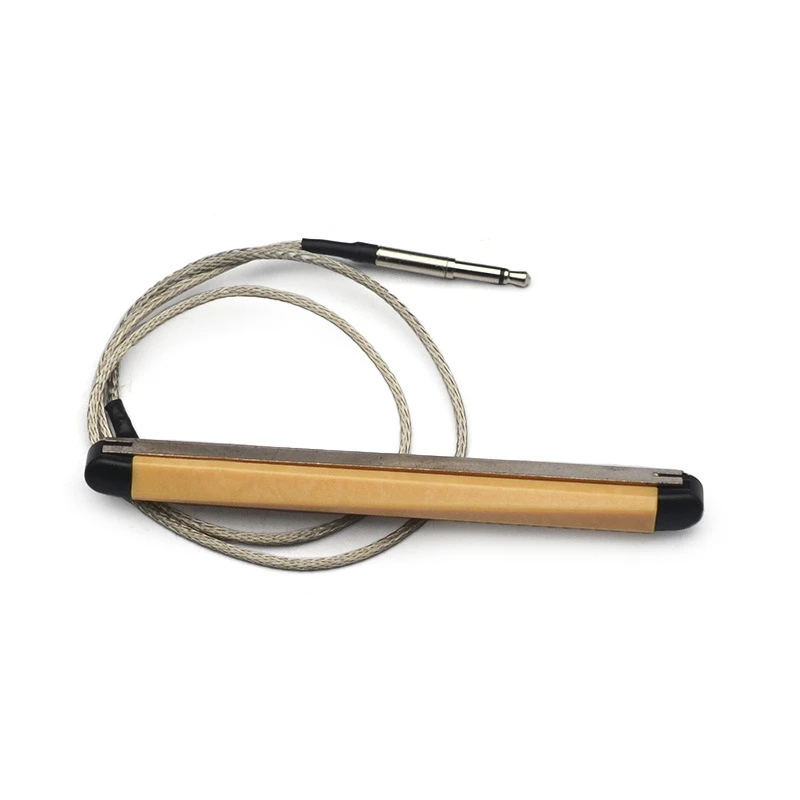 Transducer Under Bridge Saddle Ceramic Piezo Pickup Stringed Instruments for 6 /4 String Acoustic Guitars Bass