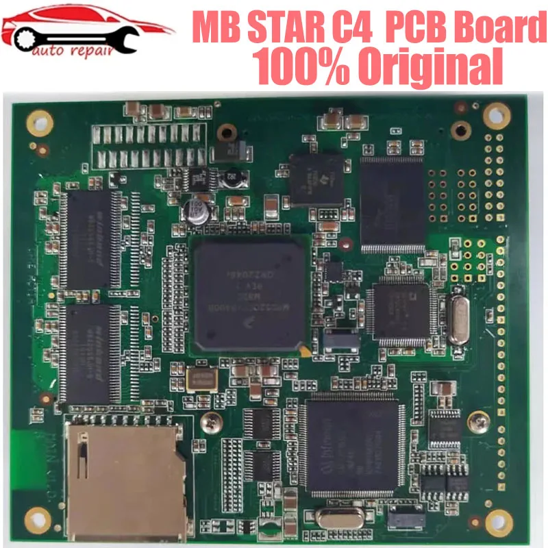 For MB Star SD C4 Main Unit PCB Board Full Chip MB STAR C4 SD Connect Mother Board Compact Diagnostic Tool For Truck B-enz