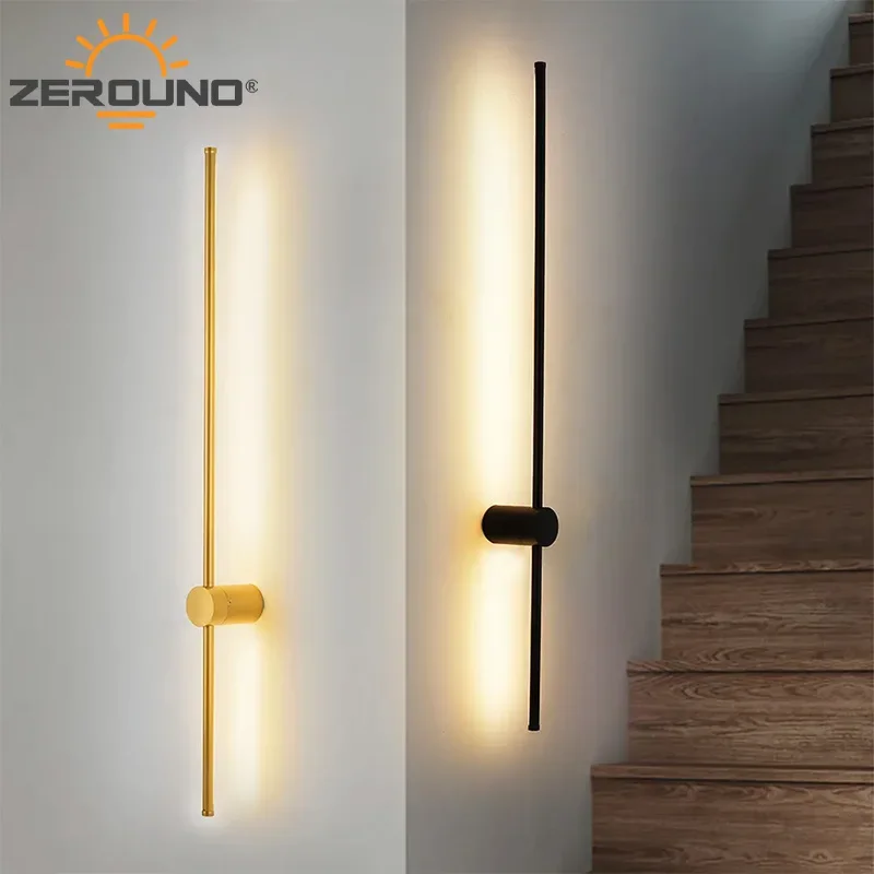 

Modern Minimalist Long Led Wall Sconce 80cm Light Indoor Wall Light Living Room Bedroom Sofa background Lamp Long Wall Lamp