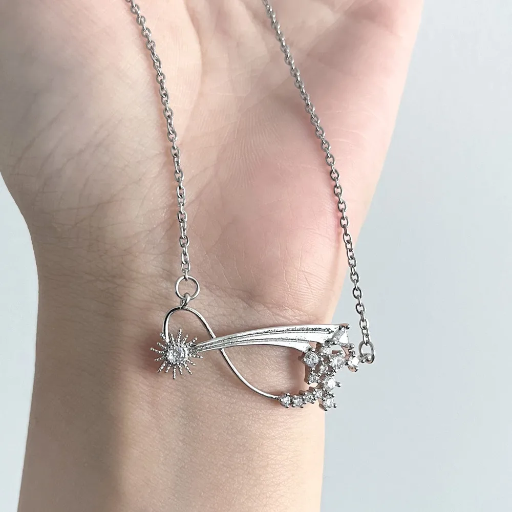 TV Series F4 Thailand:Boys Over Flowers Thyme Gorya Cosplay Necklace Girl Star Pendant Choker Clavicle Chain Jewelry Accessories