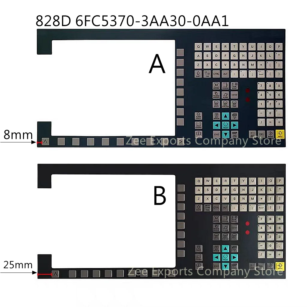 

New for 828D 6FC5370-3AA30-0AA1 Membrane Keyboard Keypad Switch