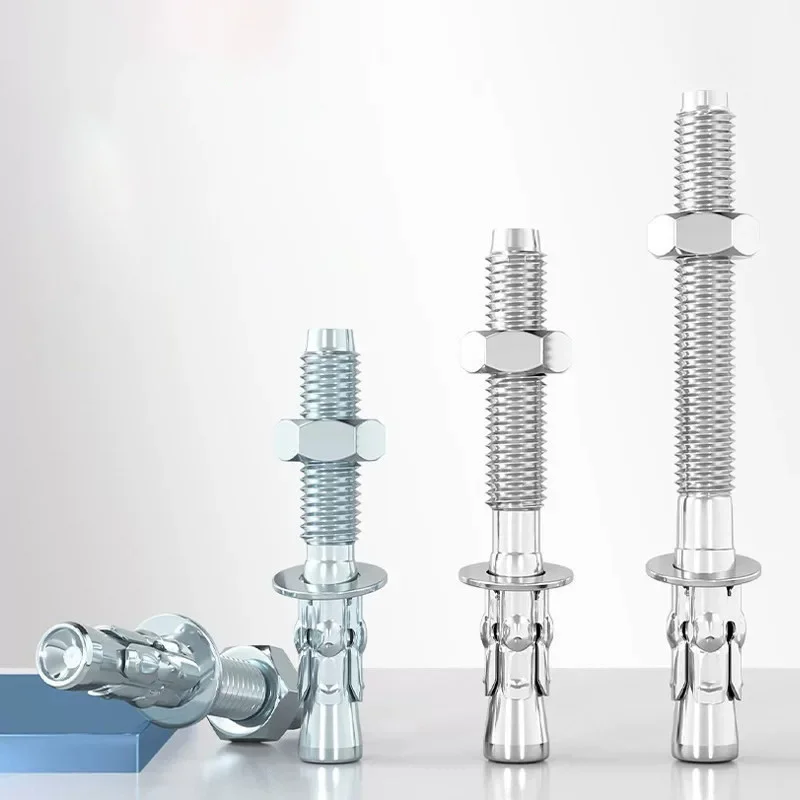 1-3pcs 304 Stainless Steel Gecko Expansion Bolt, Pull-Off Car Repair & Elevator Anchor Screw, Heavy Duty M6 M8 M10 M16