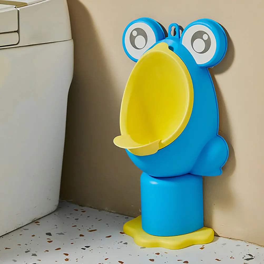 

Детский напольный писсуар-тренажер для приучения к туалету, с мультяшным дизайном, подвесной, для мальчиков, с вращающимся водяным колесом