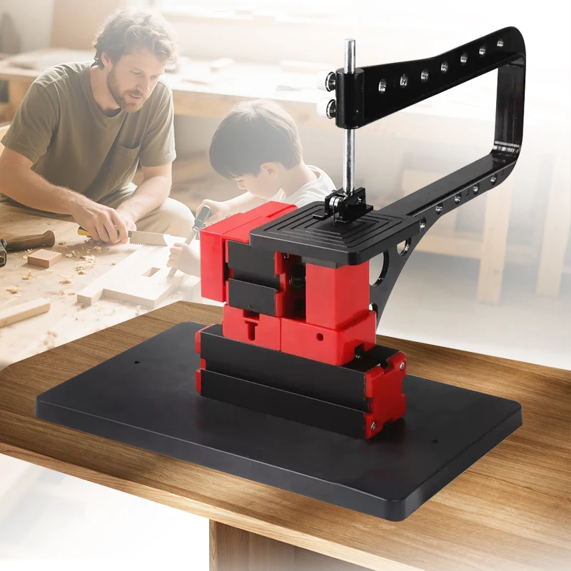 

Safety Mini Bow Saw for Kids Micro Electric Coping Saw Safety Scroll Saw Childproof Electric Saw for elementary school