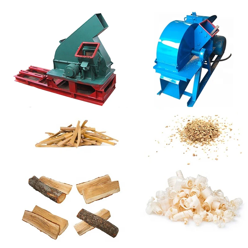 Wood crusher machine wood crusher shredder wood pallet crusher machine good quality