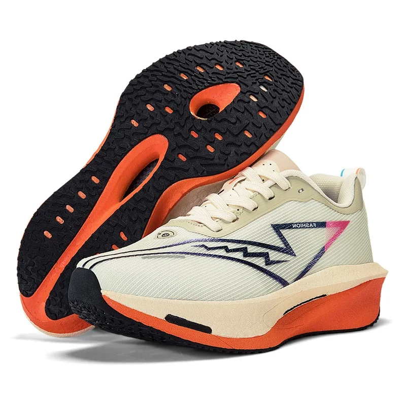 Unisex Sports Shoes Marathon Carbon Board Breathable Athletic Sneakers High-quality Professional Running Shoes for Men Women