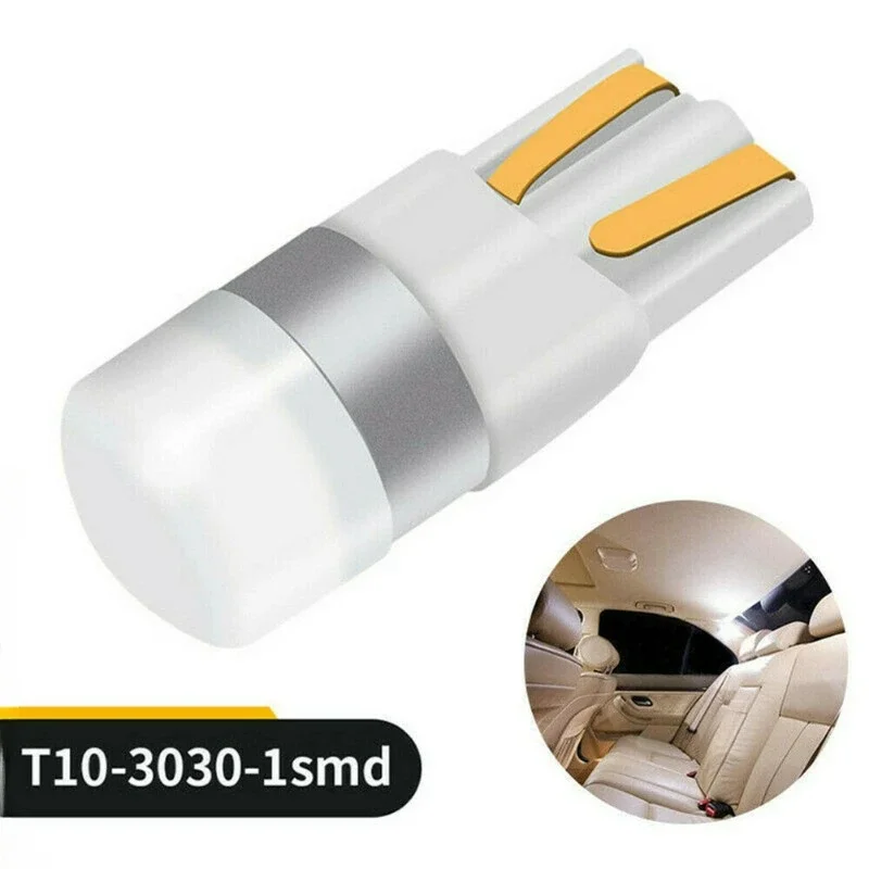 

4pcs/10pcs 3030 SMD T10 LED W5W Car Dome Light Auto Clearance Reading Lamp 12 Vehicle Door Bulb Accessories White