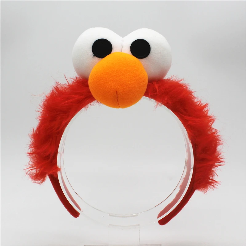 1piece classical Elmo and Cookie Monster Big Bird Hairband plush soft toys Children Educational Toys