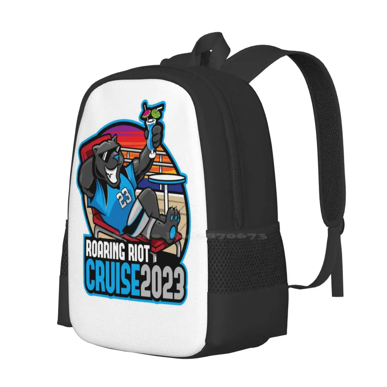 Roaring Riot Cruise 2023 Hot Sale Schoolbag Backpack Fashion Bags Roaring Riot Tampa Riot Cruise