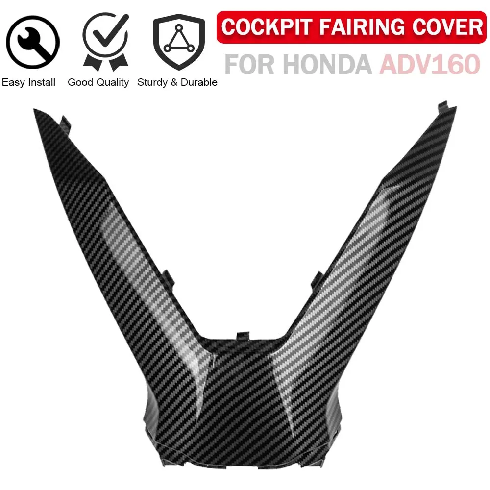 

Motorcycle Cockpit Front Upper Top Cover Bodywork Injection Frame Fairing Cowl Accssories For Honda ADV 160 2023 2024 ADV160