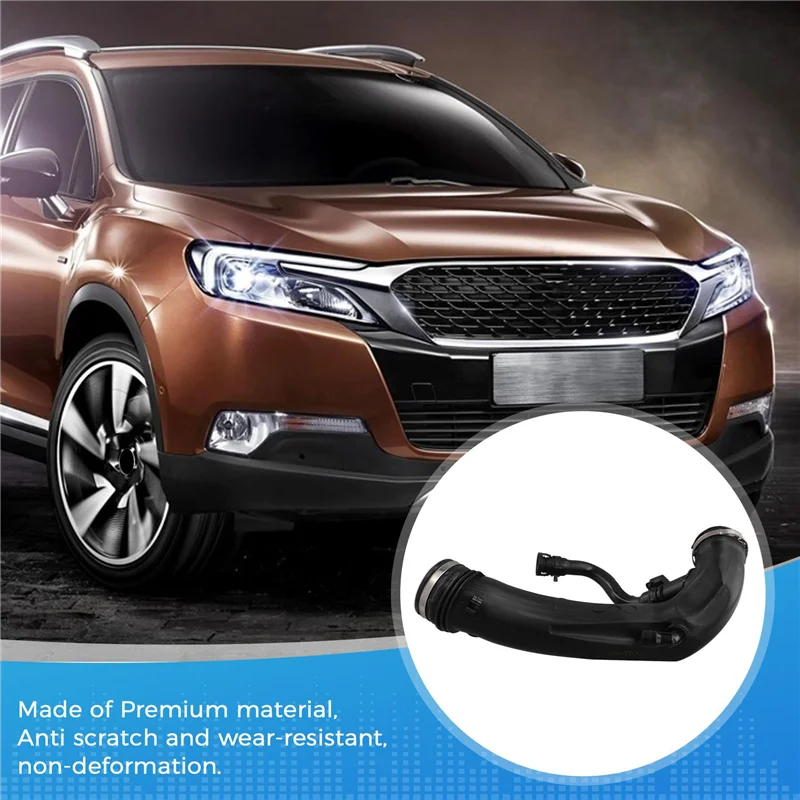 

2X Turbocharged Intake Pipe Intake Air Pipe 9834735780 For Citroen DS5 DS6 200P