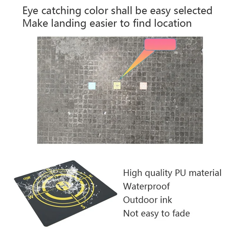 AP-Drone Tarmac Coordinate Pad For DJI Avata 2 / 3 Pro Folding Landing Pad Aerial Coordinate Pad