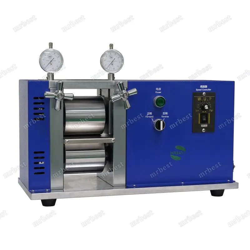 Calender Roller Press Machine for Battery Electrode Rolling  Ion Battery Making Machine