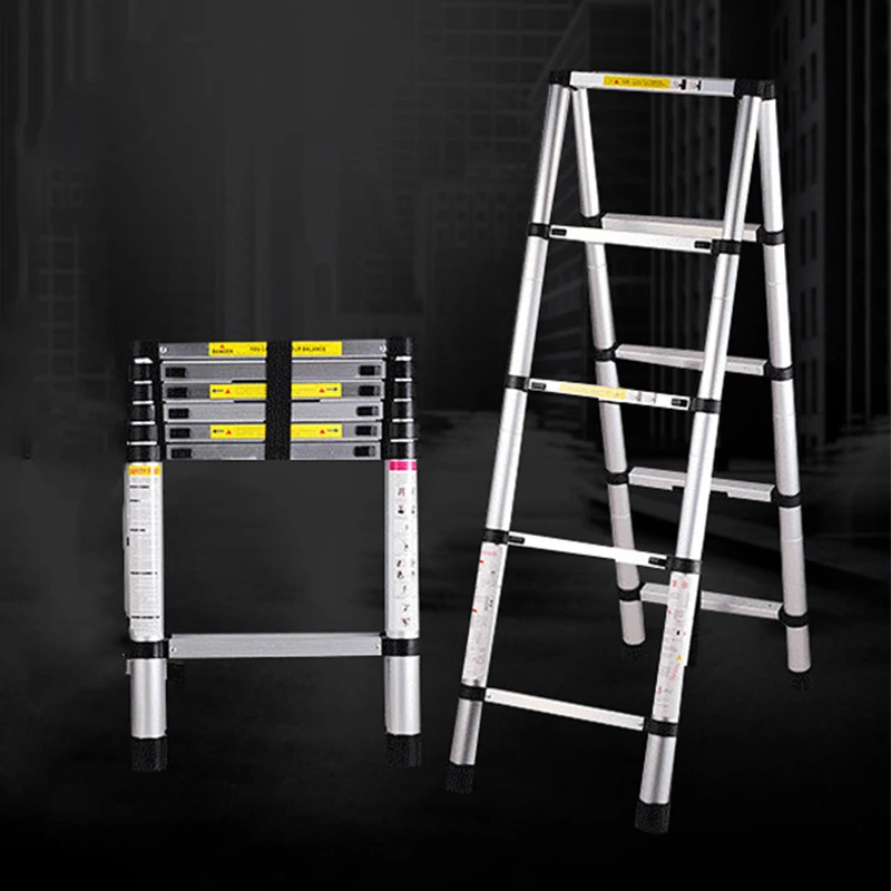 

Folding Work Step Ladder Work Step Ladder Multipurpose Retractable High Load Bearing Capacity Widened Design Folding Step Ladder