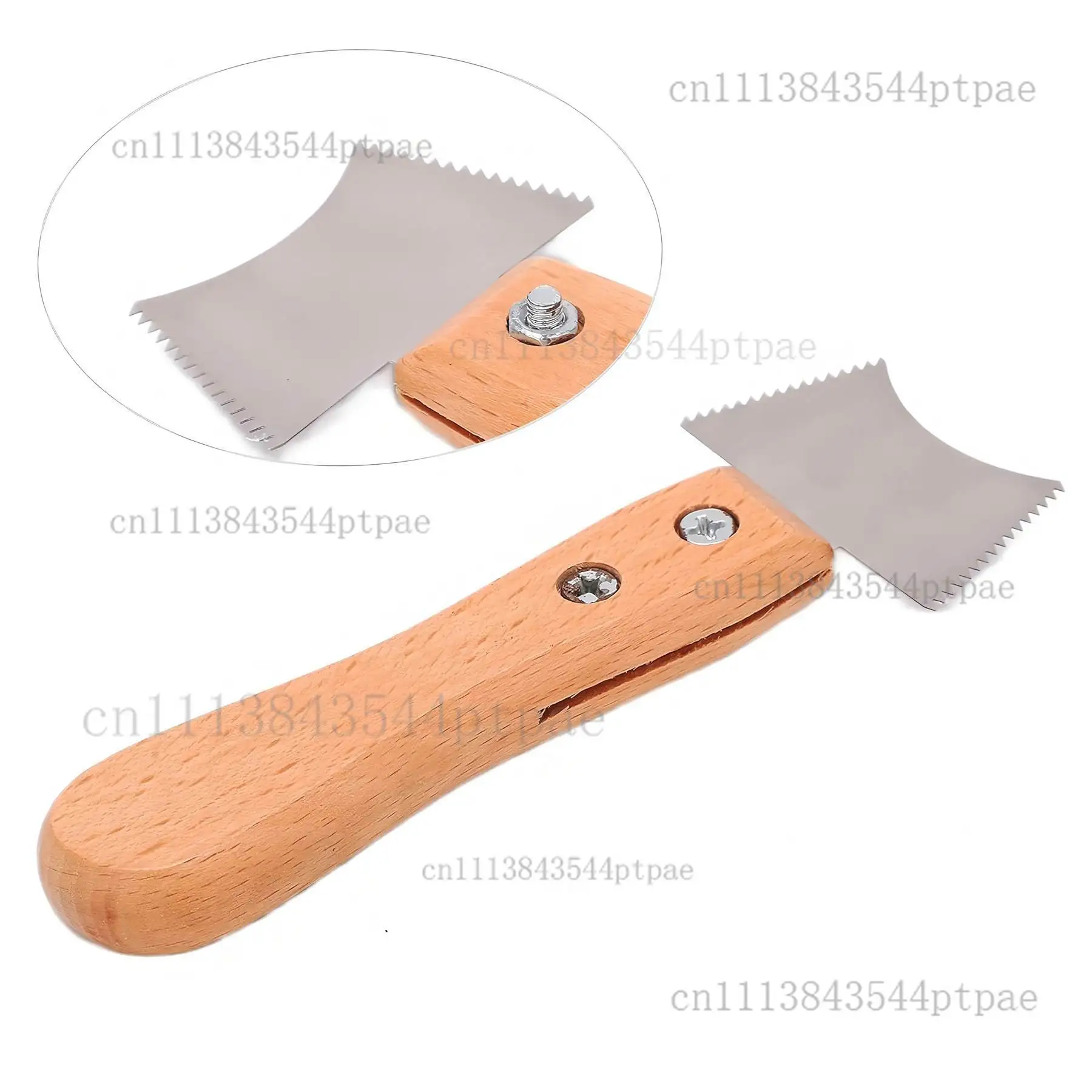 A guitar fret groove cleaning saw
