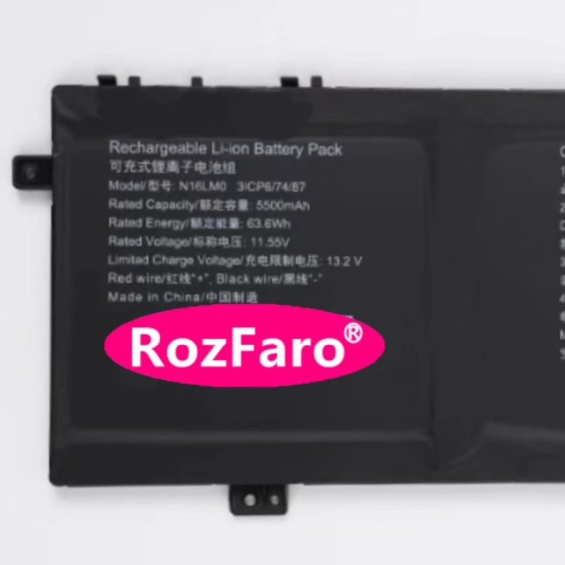 For Digma Pro Pactos DN16P5-ADXW01 DN16R5-ADXW03 N16LM0 517385 11.55V 5500mAh Laptop Battery For Digma Pro Pactos DN16R7-ADXW03