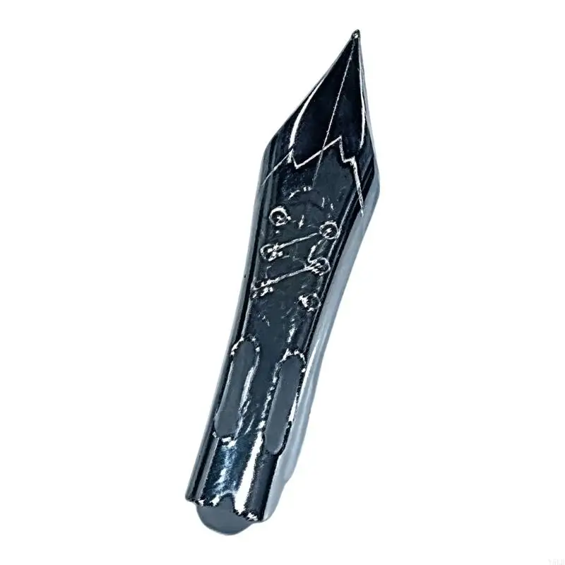 

Y5LB Elastic Fountain Pen Tip Interchangeable Metal Tip Pen Point For Handwriting