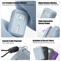 SIKAI Silicone Case for ANKER Power Bank Nano S1 45W10000mAh Dustproof Cover Portable Carrying