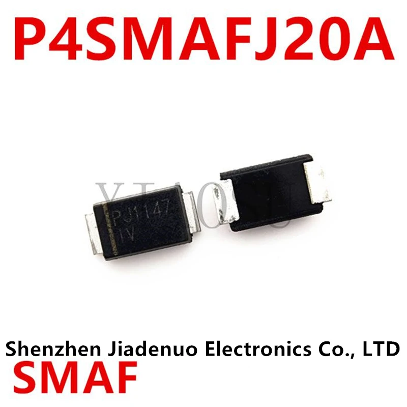 (10piece) 100% New Transient suppression diode P4SMAFJ20A SMAF Package Silkscreen PJ1147   Chipset