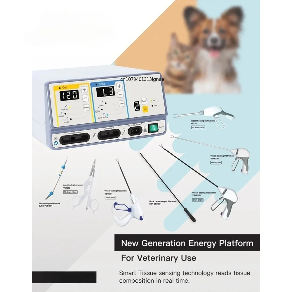 The High Quality Surgical Monopolar and Bipolar Veterinary Electrosurgical Unit