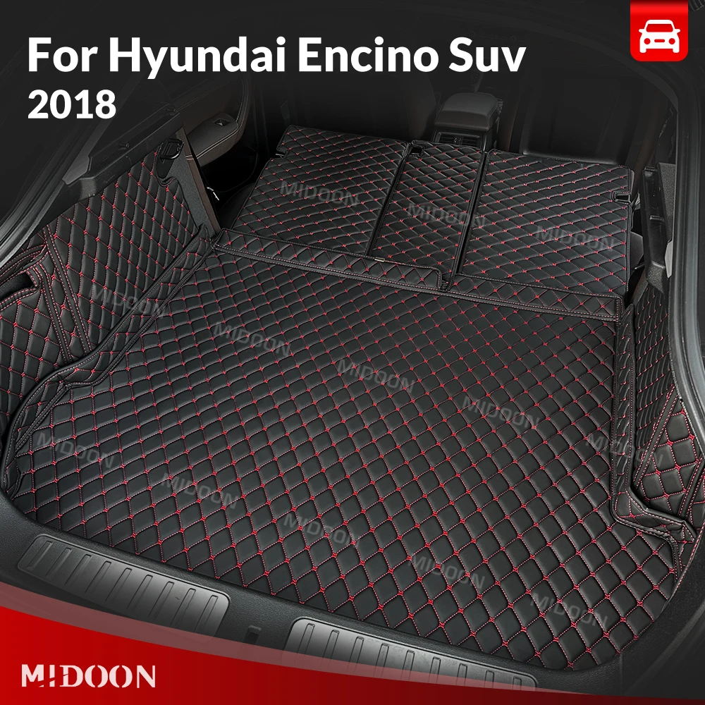 

Автомобильный коврик в багажник с полным покрытием для Hyundai Encino SUV 2018, защитный коврик от загрязнений, вкладыш в багажник, аксессуары для интерьера